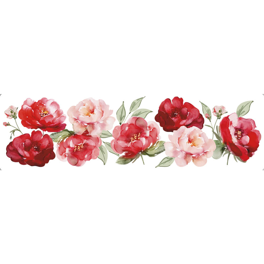 Transfer Têxtil Litoarte 24x7 TTB4L-001 Lili Negrão Rosas
