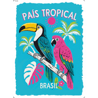 Transfer Têxtil 20x27,5cm TTR6-050 País Tropical