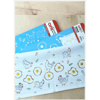 Stencil OPA 10x30 3779 Culinária Ovos Fritos