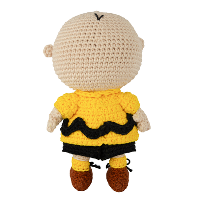 Kit Amigurumi Snoopy and Peanuts Círculo Cor 03 Charlie Brown