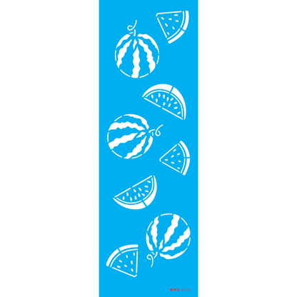 Stencil OPA 10x30 3724 Feirinha Melancias