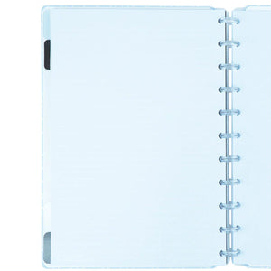 Caderno Inteligente Ice Blue G+ Universitário 140 Folhas 28x21,5cm