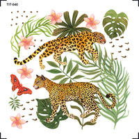 Transfer de Imagem 8x8cm TIT-040 Onças