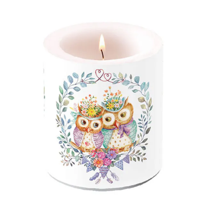 Guardanapo de Papel Decoupage 33x33 Owl Couple in Love 13319405