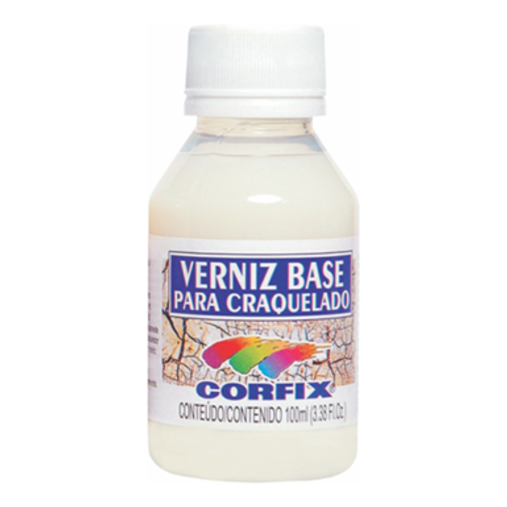 Verniz Base para Craquelado Corfix 100ml