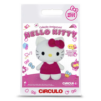Kit Amigurumi Hello Kitty Círculo Look Rosa