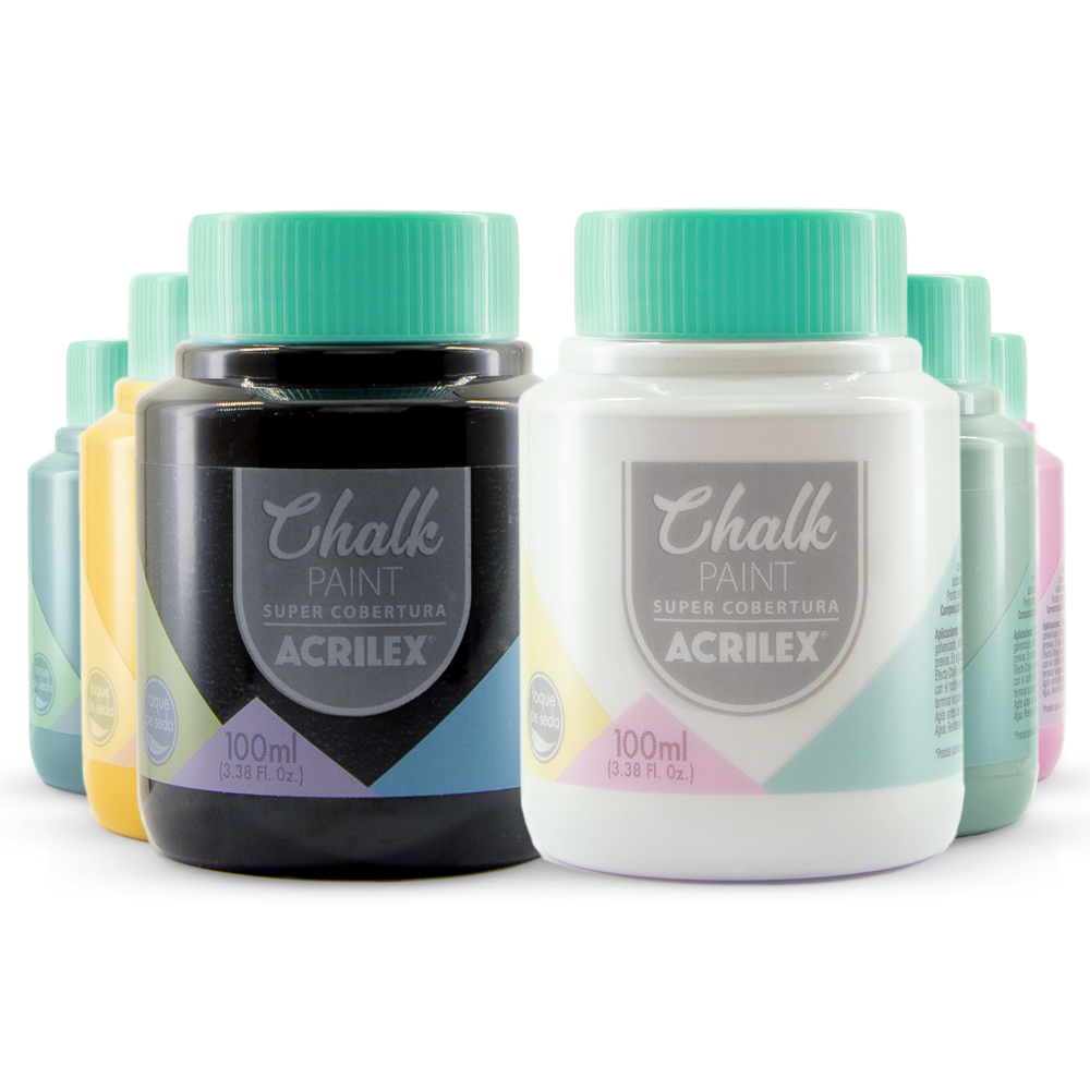 Tinta Chalk Paint Acrilex 100ml Fosco
