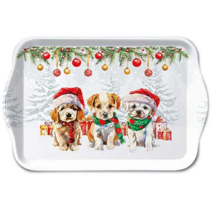 Guardanapo de Papel Decoupage 33x33 Natal Funny Cute Puppies 33320090