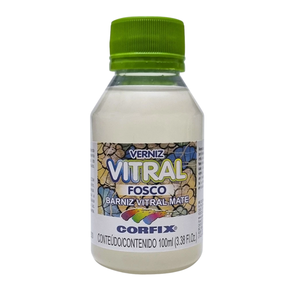 Verniz Vitral Fosco Corfix 100ml