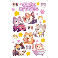 Transfer Litoarte 9,8x15cm TIS-138 Cute Kitties