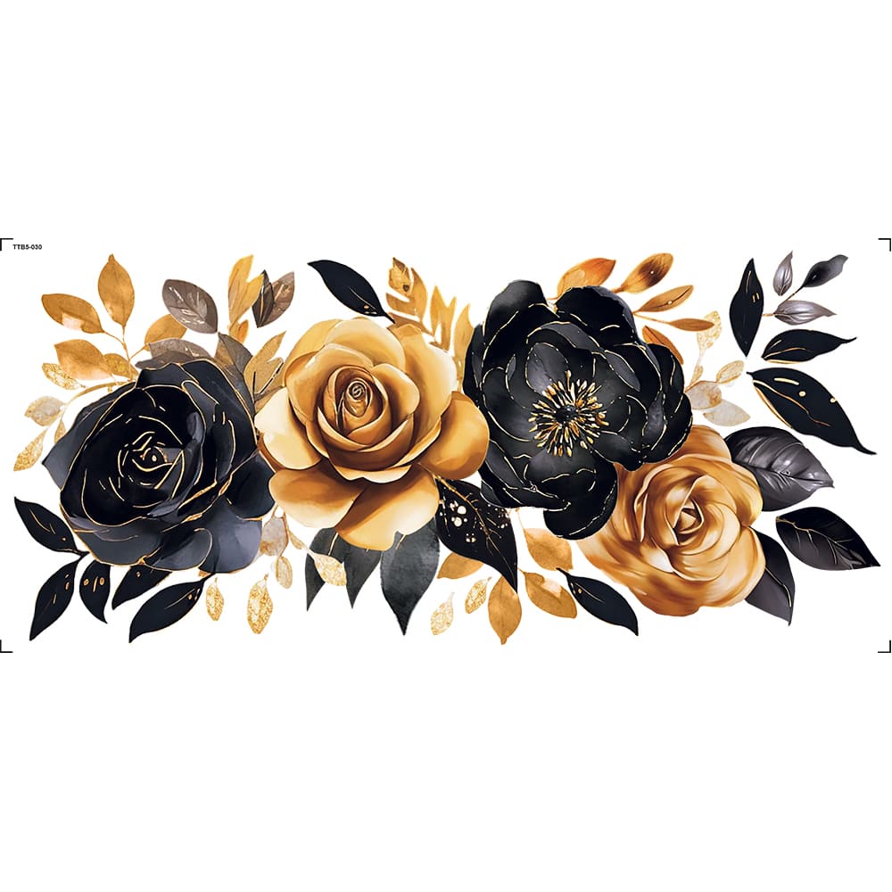 Transfer Têxtil Litoarte 27,5x12,8cm TTB5-030 Barrado Garden Love