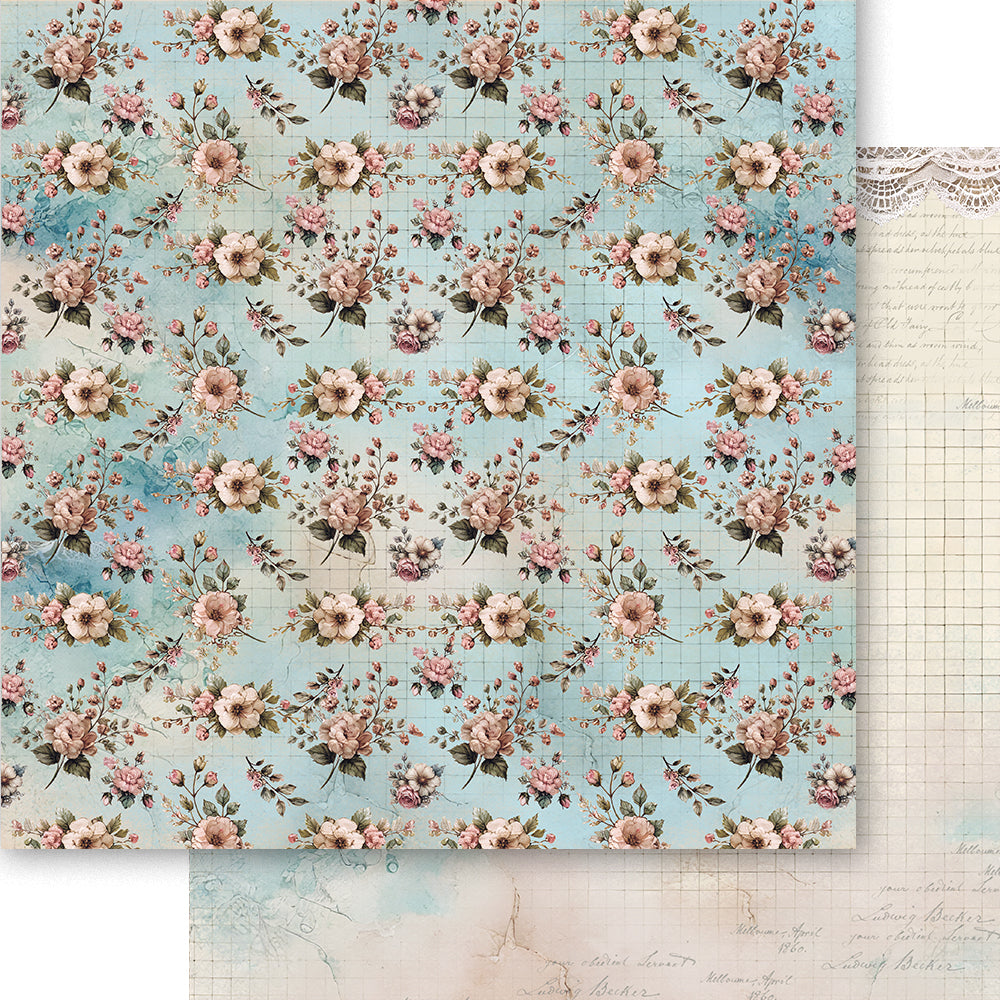 Papel Scrapbook Litoarte SD-1376 Conjunto Aconchego 30,5x30,5cm