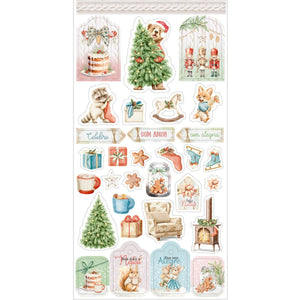 Apliques Die Cuts Litoarte LDCN-013 Ternura de Natal 15x29cm