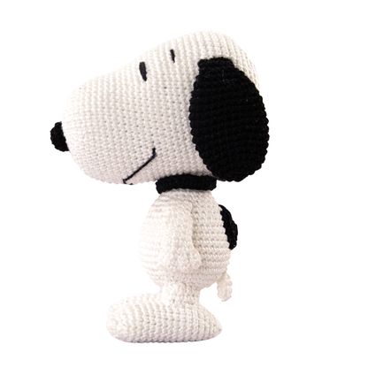 Kit Amigurumi Snoopy and Peanuts Círculo Cor 01 Snoopy