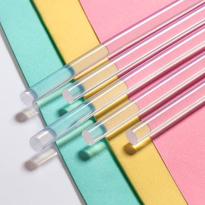 Bastão de Cola Quente 7mm x 30cm Transparente pacote com 1kg