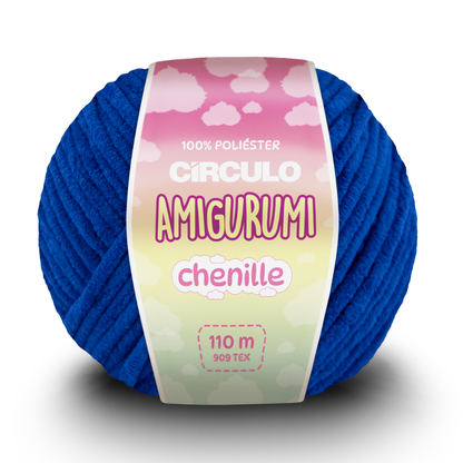 Fio Amigurumi Chenille Circulo 100g com 110m
