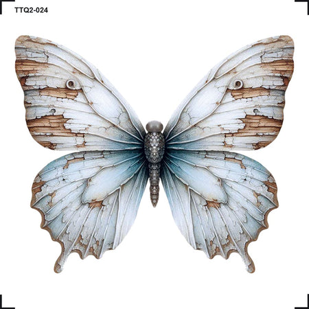 Transfer Têxtil 8x8cm TTQ2-024 Borboleta