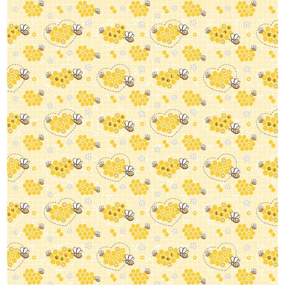 Papel Scrapbook Litoarte SD-1374 Urso Doce Mel 30,5x30,5cm