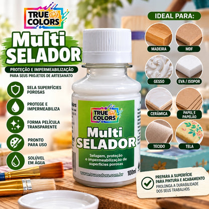 Multi Selador True Colors 100ml Proteção e Impermeabilização