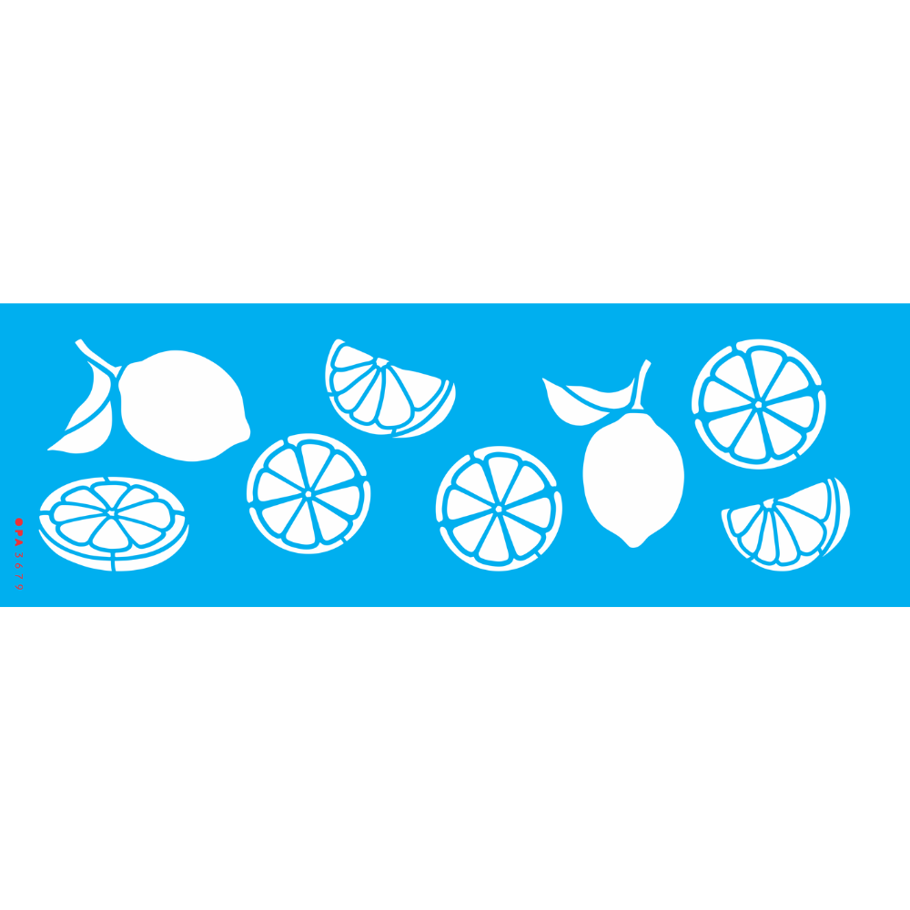 Stencil OPA 10x30 3679 Frutas Limões