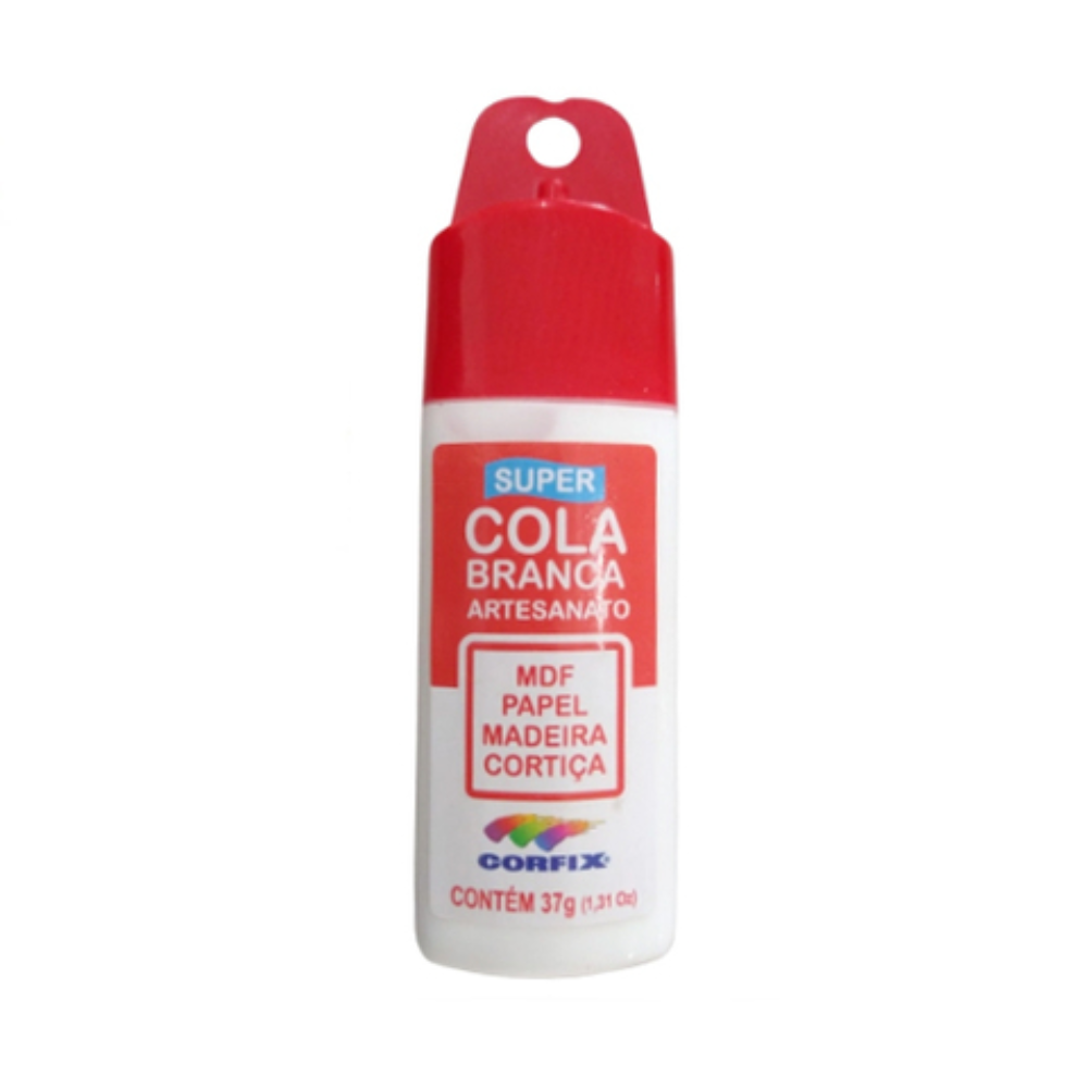 Super Cola Branca Artesanato Corfix 37g