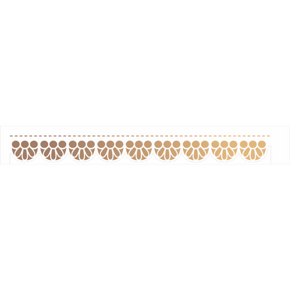 Stencil OPA 4x30 3685 Renda Bordado Barroco