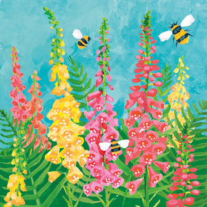 Guardanapo de Papel Decoupage 33x33 Campo de Flores e Abelhas 133003000