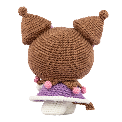 Kit Amigurumi Hello Kitty and Friends Círculo Cor 07 Kuromi