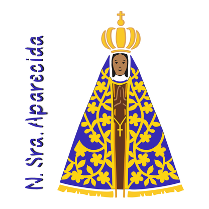 Stencil OPA 14x14 3731 Religião Nossa Senhora Aparecida