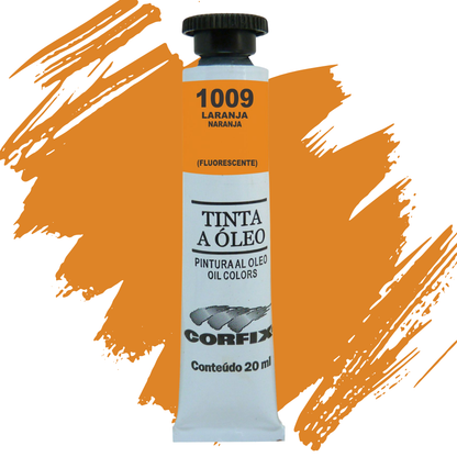 Tinta Óleo Fluorescente Corfix Bisnaga 20ml