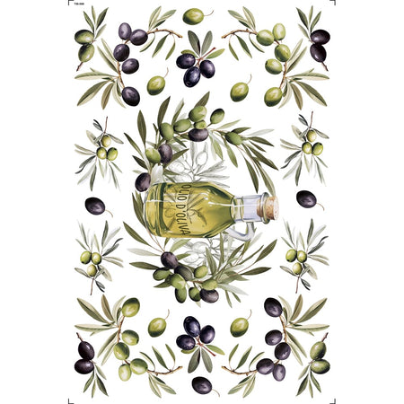 Transfer de imagem 19,5x29,5cm TIB-086 Olio di Oliva