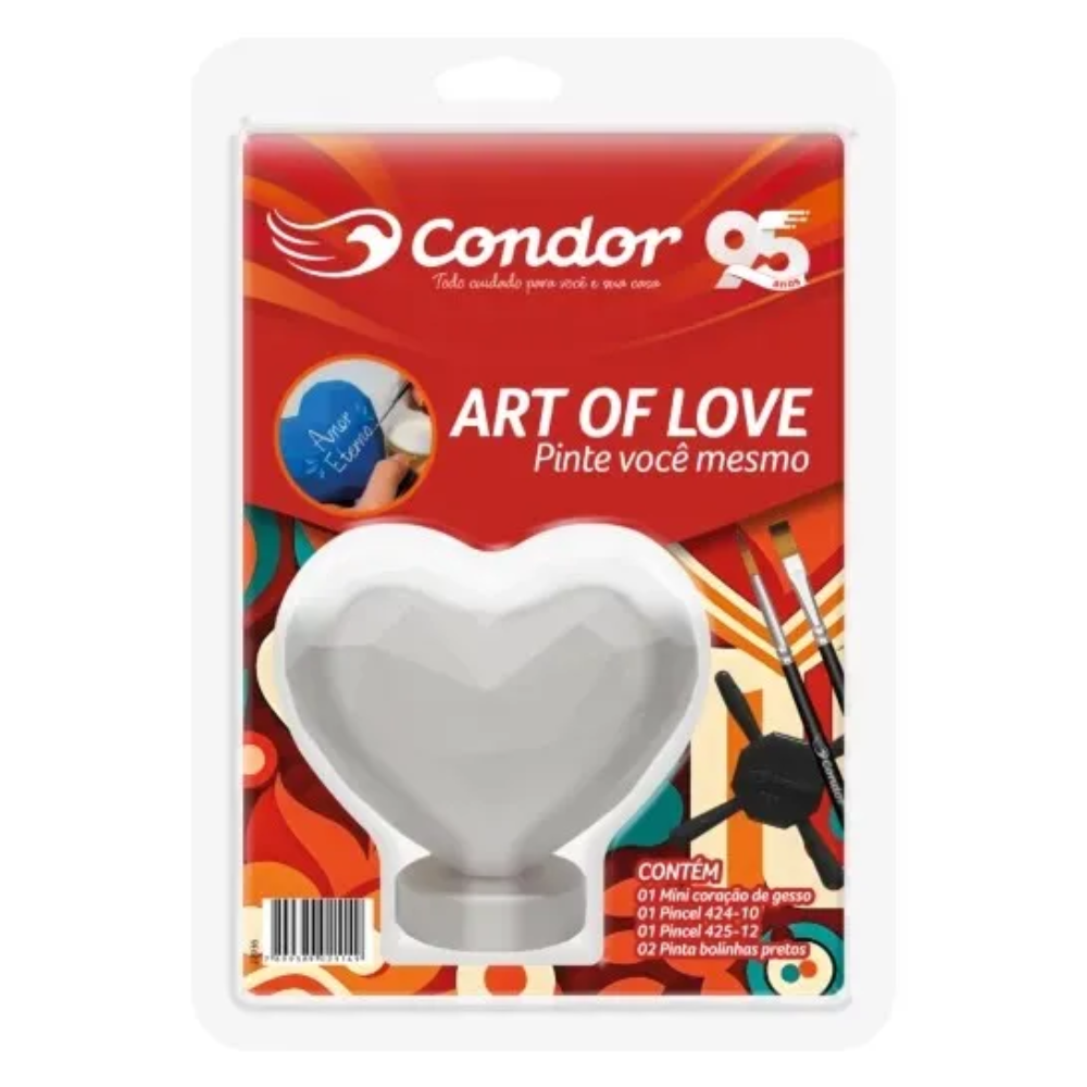 Kit Pintura Art Of Love Condor Pinte Você Mesmo