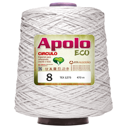 Barbante Apolo 8 Círculo eco 600g com 457m com 8 fios