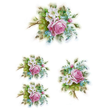 Slim Paper Decoupage Litoarte SPL-041 Rosas 47x34cm