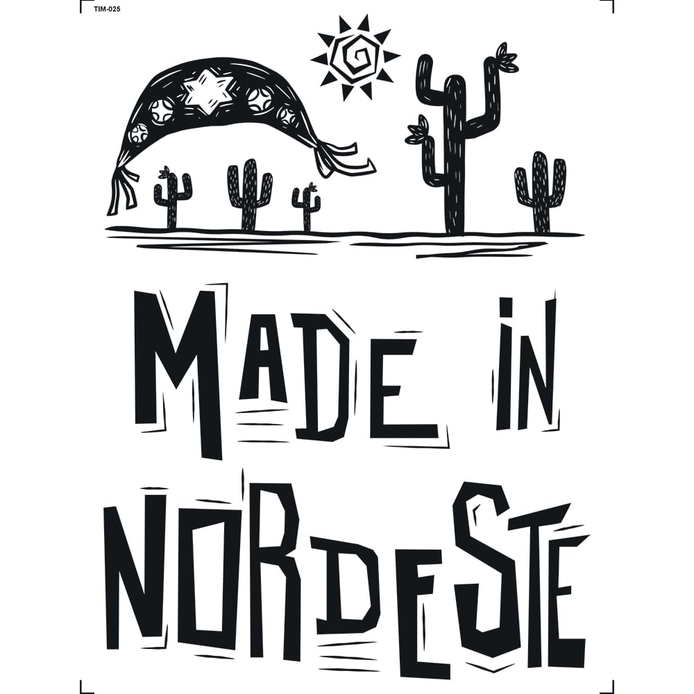 Transfer de Imagem 15x19,5cm TIM-025 Made in Nordeste