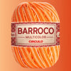 Barbante Barroco Círculo Multicolor 4/6 200g com 226m - Abóbora
