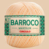 Barbante Barroco Círculo MaxColor 4 200g com 338m - Amarelo Candy