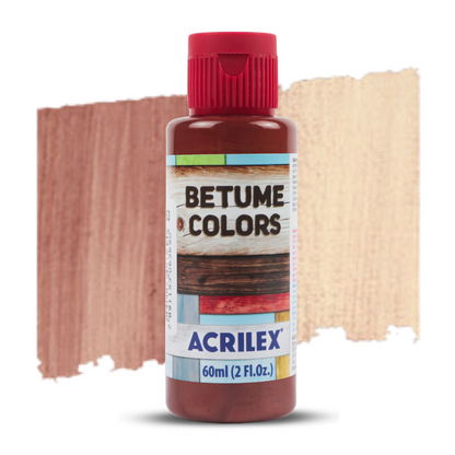 Betume Colors Acrilex 60ml Tinta Envelhecedora