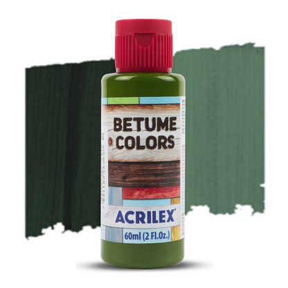 Betume Colors Acrilex 60ml Tinta Envelhecedora