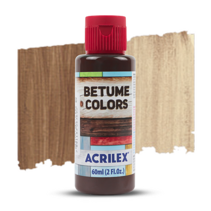 Betume Colors Acrilex 60ml Tinta Envelhecedora