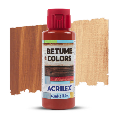 Betume Colors Acrilex 60ml Tinta Envelhecedora