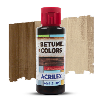 Betume Colors Acrilex 60ml Tinta Envelhecedora