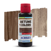 Betume Colors Acrilex 60ml Tinta Envelhecedora