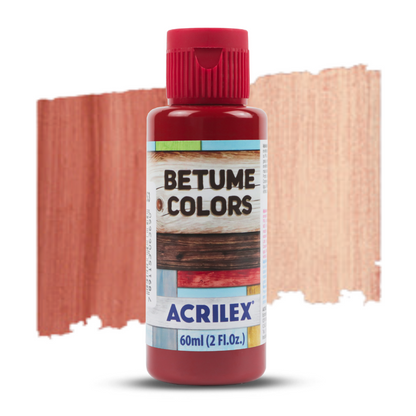 Betume Colors Acrilex 60ml Tinta Envelhecedora