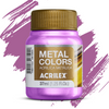 Tinta Acrílica Metálica Acrilex 37ml Metal Colors