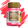 Tinta Acrílica Metálica Acrilex 37ml Metal Colors