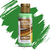 Tinta Metal Colors Acrilex Acrílica Metálica 60ml