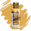 Tinta Metal Colors Acrilex Acrílica Metálica 60ml