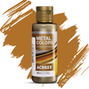 Tinta Metal Colors Acrilex Acrílica Metálica 60ml
