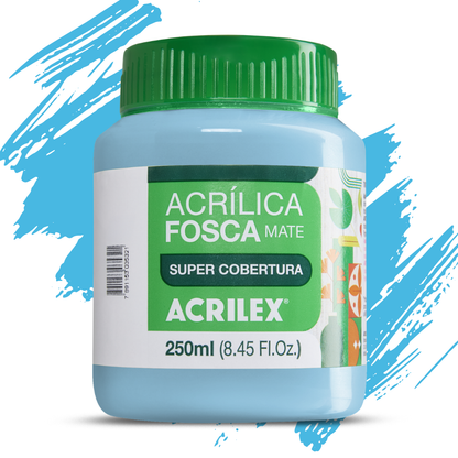 Tinta Acrílica Fosca Acrilex 250ml Nature Colors Alta Cobertura